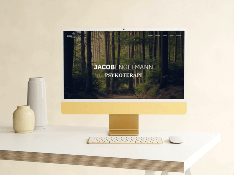 Jacob engelmanns forside på imac